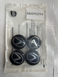 Set of 4 Lexus BLACK 62mm Center Caps 42603-53110