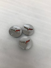 Load image into Gallery viewer, Set of 3 Chevrolet Corvette Chrome 2014-2017 OEM Center Cap 9595010 0941c90c