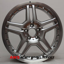 Load image into Gallery viewer, MERCEDES CLS63 AMG 2007 2008 19&quot; FACTORY OEM FRONT WHEEL RIM MACHINED SILVER