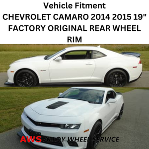 CHEVROLET CAMARO 2014 2015 19" FACTORY OEM REAR WHEEL RIM 5624 22873226