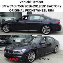Load image into Gallery viewer, BMW 740i 750i 2016-2019 19&quot; FACTORY ORIGINAL WHEEL RIM FRONT