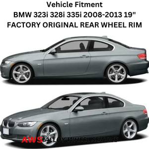 BMW 323i 328i 335i 2008-2013 19" FACTORY ORIGINAL REAR WHEEL RIM