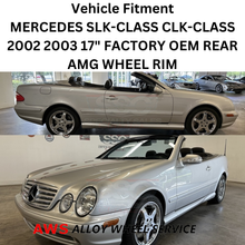 Load image into Gallery viewer, MERCEDES SLK-CLASS CLK-CLASS 2002 2003 17&quot; FACTORY OEM REAR AMG WHEEL RIM 65274