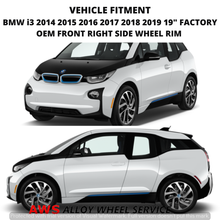 Load image into Gallery viewer, BMW i3 2014-2019 19&quot; FACTORY ORIGINAL FRONT WHEEL RIM