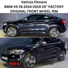 Load image into Gallery viewer, BMW X5 X6 2014-2019 20&quot; FACTORY ORIGINAL FRONT WHEEL RIM