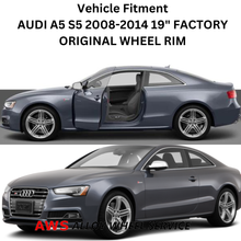 Load image into Gallery viewer, AUDI A5 S5 2008-2014 19&quot; FACTORY ORIGINAL WHEEL RIM 58843 8T0601025T