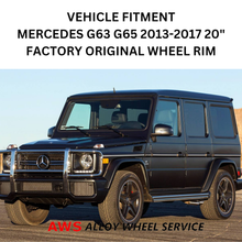Load image into Gallery viewer, MERCEDES G63 G65 2013-2017 20&quot; FACTORY ORIGINAL WHEEL RIM 85327 A4634012702