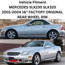 Load image into Gallery viewer, MERCEDES SLK230 SLK320 2001-2004 16&quot; FACTORY OEM REAR WHEEL RIM 65219 A1704010802