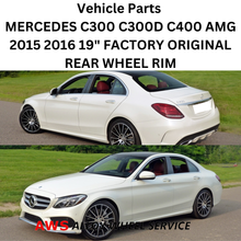 Load image into Gallery viewer, MERCEDES C300 C300D C400 2015 2016 19&quot; FACTORY OEM REAR AMG WHEEL RIM 85375
