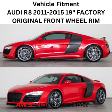 Load image into Gallery viewer, AUDI R8 2011-2015 19&quot; FACTORY ORIGINAL FRONT WHEEL RIM 58906 420601025AR