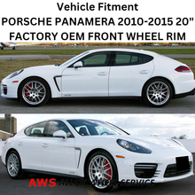 Load image into Gallery viewer, PORSCHE PANAMERA 2010-2016 20&quot; FACTORY OEM WHEEL RIM FRONT 67390 97036217805