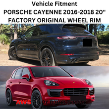 Load image into Gallery viewer, PORSCHE CAYENNE 2016-2018 20&quot; FACTORY OEM WHEEL RIM 67487 95836215100