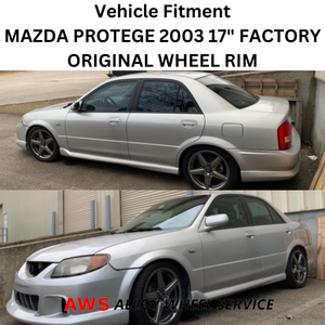 MAZDA PROTEGE 2003 17" FACTORY ORIGINAL WHEEL RIM 64853 MPS2