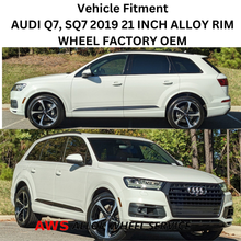 Load image into Gallery viewer, AUDI Q7, SQ7 2019 21 INCH ALLOY RIM WHEEL FACTORY OEM