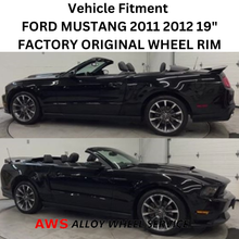Load image into Gallery viewer, FORD MUSTANG 2011 2012 19&quot; FACTORY ORIGINAL WHEEL RIM