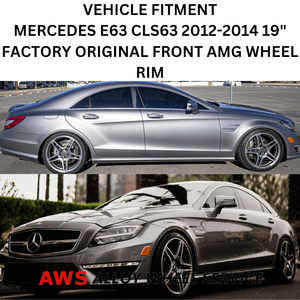 MERCEDES CLS63 2012 2013 2014 19" FACTORY ORIGINAL FRONT AMG WHEEL RIM