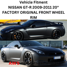 Load image into Gallery viewer, NISSAN GT-R 2009-2011 20&quot; FACTORY ORIGINAL FRONT WHEEL RIM