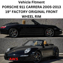 Load image into Gallery viewer, PORSCHE 911 CARRERA 2005-2013 19&quot; FACTORY OEM FRONT WHEEL RIM