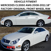 Load image into Gallery viewer, MERCEDES CLS550 AMG 2008 2009 2010 2011 18&quot; FACTORY ORIGINAL FRONT WHEEL RIM