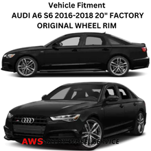 Load image into Gallery viewer, AUDI A6 S6 2016-2018 20&quot; FACTORY ORIGINAL WHEEL RIM 58978 4G9601025M