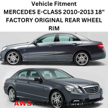 Load image into Gallery viewer, MERCEDES E-CLASS 2010-2013 18&quot; FACTORY OEM REAR WHEEL RIM 85126 A2074011402