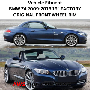 BMW Z4 2009 - 2016 19" FACTORY ORIGINAL FRONT WHEEL RIM