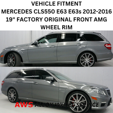 Load image into Gallery viewer, MERCEDES CLS550 E63 E63s 2012-2016 19&quot; FACTORY OEM FRONT AMG WHEEL RIM 85236