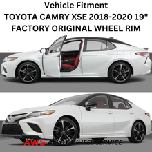Load image into Gallery viewer, TOYOTA CAMRY XSE 2018-2023 19&quot; FACTORY ORIGINAL WHEEL RIM
