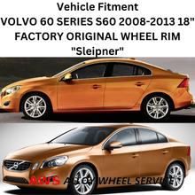 Load image into Gallery viewer, VOLVO 60 SERIES S60 2008-2013 18&quot; FACTORY ORIGINAL WHEEL RIM &quot;Sleipner&quot; 70370