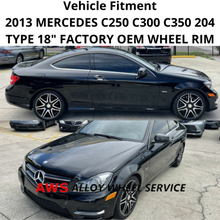 Load image into Gallery viewer, MERCEDES C-CLASS 2013-2015 18&quot; FACTORY OEM REAR  WHEEL RIM 85270 A2044010704