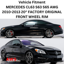 Load image into Gallery viewer, MERCEDES CL63 CL65 S63 S65 2010-2013 20&quot; FACTORY FRONT AMG WHEEL RIM 85051