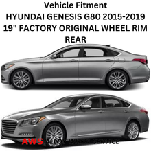 Load image into Gallery viewer, HYUNDAI GENESIS G80 2015-2019 19&quot; FACTORY OEM WHEEL RIM REAR 70873 52910B1370