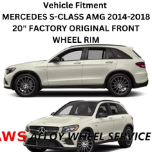 Load image into Gallery viewer, MERCEDES S-CLASS 2014-2018 20&quot; FACTORY ORIGINAL FRONT WHEEL RIM