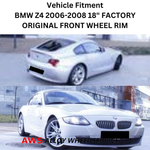 BMW Z4 2006 2007 2008 18" FACTORY ORIGINAL FRONT WHEEL RIM
