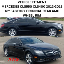 Load image into Gallery viewer, MERCEDES CLS550 CLS400 2012-2018 18&quot; FACTORY OEM REAR AMG WHEEL RIM 85231