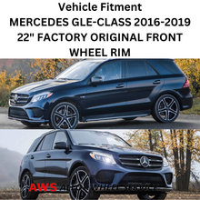 Load image into Gallery viewer, MERCEDES GLE-CLASS 2016-2019 22&quot; FACTORY ORIGINAL FRONT AMG WHEEL RIM