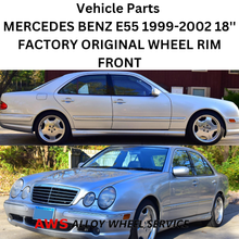 Load image into Gallery viewer, MERCEDES BENZ E55 1999 2000 2001 2002 18&#39;&#39; FACTORY ORIGINAL WHEEL RIM FRONT