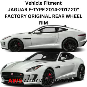 JAGUAR F-TYPE 2014-2017 20" FACTORY ORIGINAL REAR WHEEL RIM