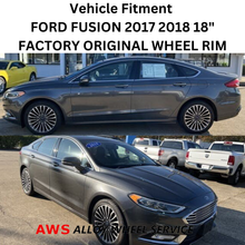 Load image into Gallery viewer, FORD FUSION 2017 2018 18&quot; FACTORY ORIGINAL WHEEL RIM 10121 HS7C-1007-C1A