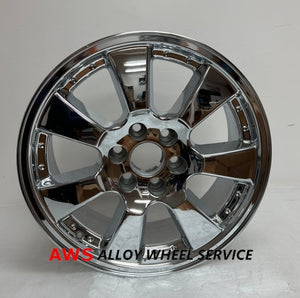 GMC SIERRA DENALI, SIERRA 1500 PICKUP, YUKON, YUKON XL 1500 2005 2006 2007 20 INCH ALLOY RIM WHEEL FACTORY OEM 5238 12499377 88962805 9595755   Manufacturer Part Number: 12499377; 88962805; 9595755 Hollander Number: 5238 Condition: "This is used wheel and may have some cosmetic imperfections, please ask for the actual picture" Finish: CHROME Size: 20" x 8.5" Bolts: 6x5.5 Offset: 22mm Position: UNIVERSAL