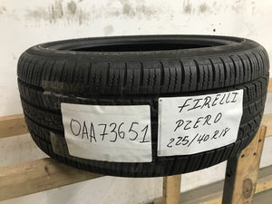 Tire Pirelli p zero all season plus Size 225/40/18