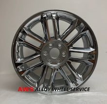 Load image into Gallery viewer, CADILLAC ESCALADE, ESCALADE ESV, ESCALADE EXT 2007 2008 2009 2010 2011 2012 2013 2014 22 INCH ALLOY RIM WHEEL FACTORY OEM 5358 9597482 9597224   Manufacturer Part Number: 9597482; 9597224 Hollander Number: 5358 Condition: &quot;This is used wheel and may have some cosmetic imperfections, please ask for the actual picture&quot; Finish: CHROME Size: 22&quot; x 9&quot; Bolts: 6x5.5 Offset: 31 Position: UNIVERSAL