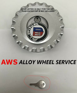 BMW ALPINA Wheel Hub/Center Cap Lock Key Made To Code Number-STS & DOM Lock Keys