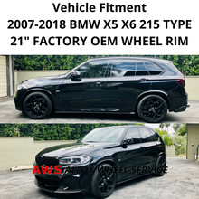 Load image into Gallery viewer, BMW X5 X6 2007-2018 21&quot; FACTORY ORIGINAL REAR WHEEL RIM 71229 36116781994