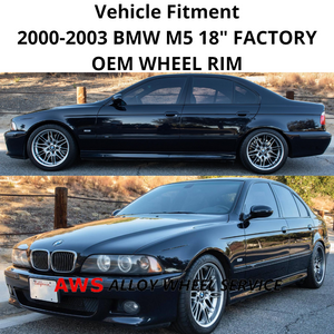 BMW M5 2000-2003 18"  FACTORY OEM FRONT WHEEL RIM 59322 36112228950