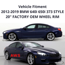 Load image into Gallery viewer, BMW 640i 650i 2012-2018 20&quot; FACTORY ORIGINAL REAR WHEEL RIM 71524
