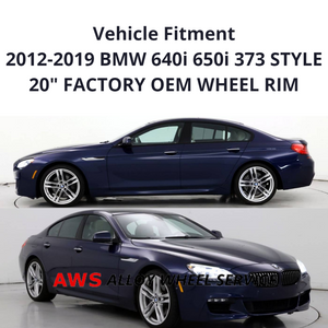 BMW 640i 650i 2012-2018 20" FACTORY ORIGINAL REAR WHEEL RIM 71524