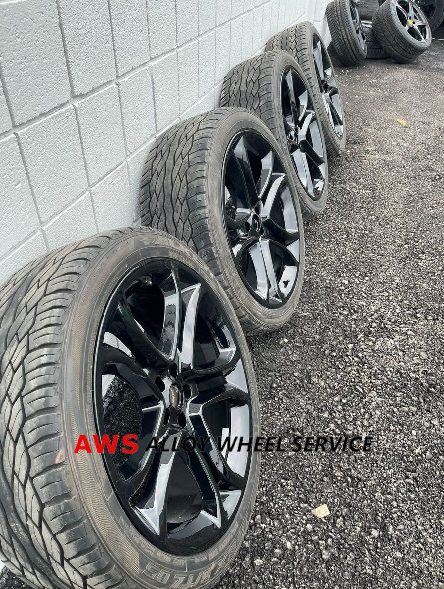 SET OF 4 FORD EDGE 2011 - 2014 22 INCH ALLOY RIMS WHEELS FACTORY OEM ...