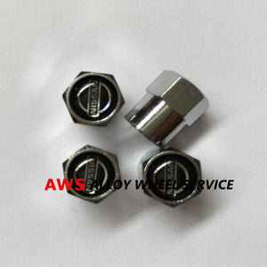 SET OF 4 NISSAN VALVE CAPS