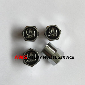 SET OF 4 ACURA VALVE CAPS